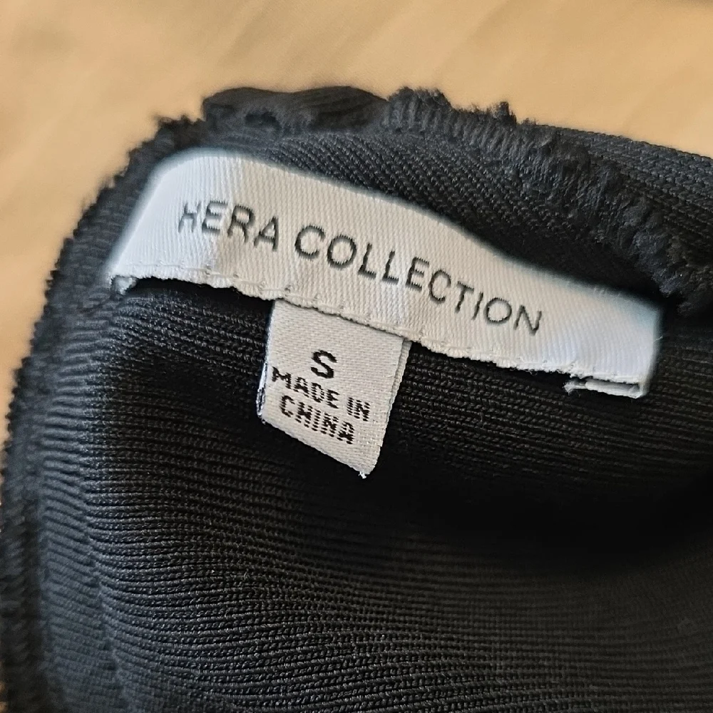 Hera Collection Black Strappy Blouse